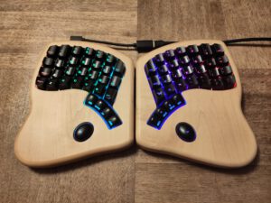 My Keyboardio Model 01